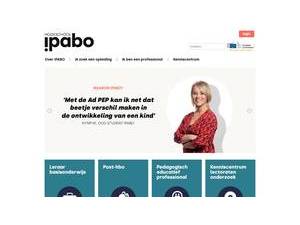 IPABO University of Professional Teacher Education's Website Screenshot