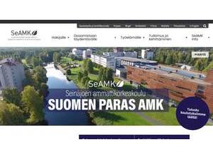 Seinäjoki University of Applied Sciences's Website Screenshot
