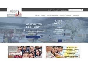 Pädagogische Hochschule Salzburg Stefan Zweig's Website Screenshot