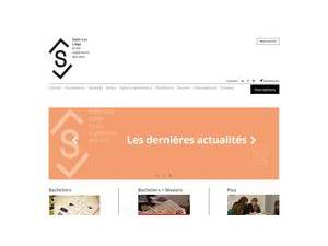 ESA Saint-Luc Liège School of Art's Website Screenshot